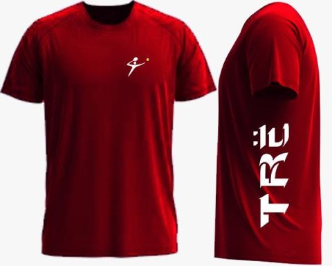 Tee-Shirt Classique Rouge-Bordeaux